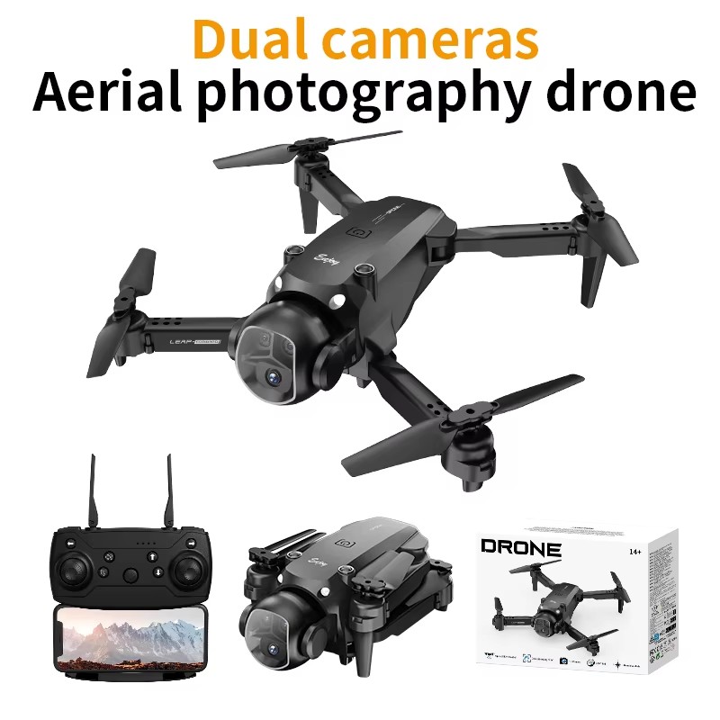 Drone Camera Lens - Дрон H20: Складная четырехосевая летающая игрушка