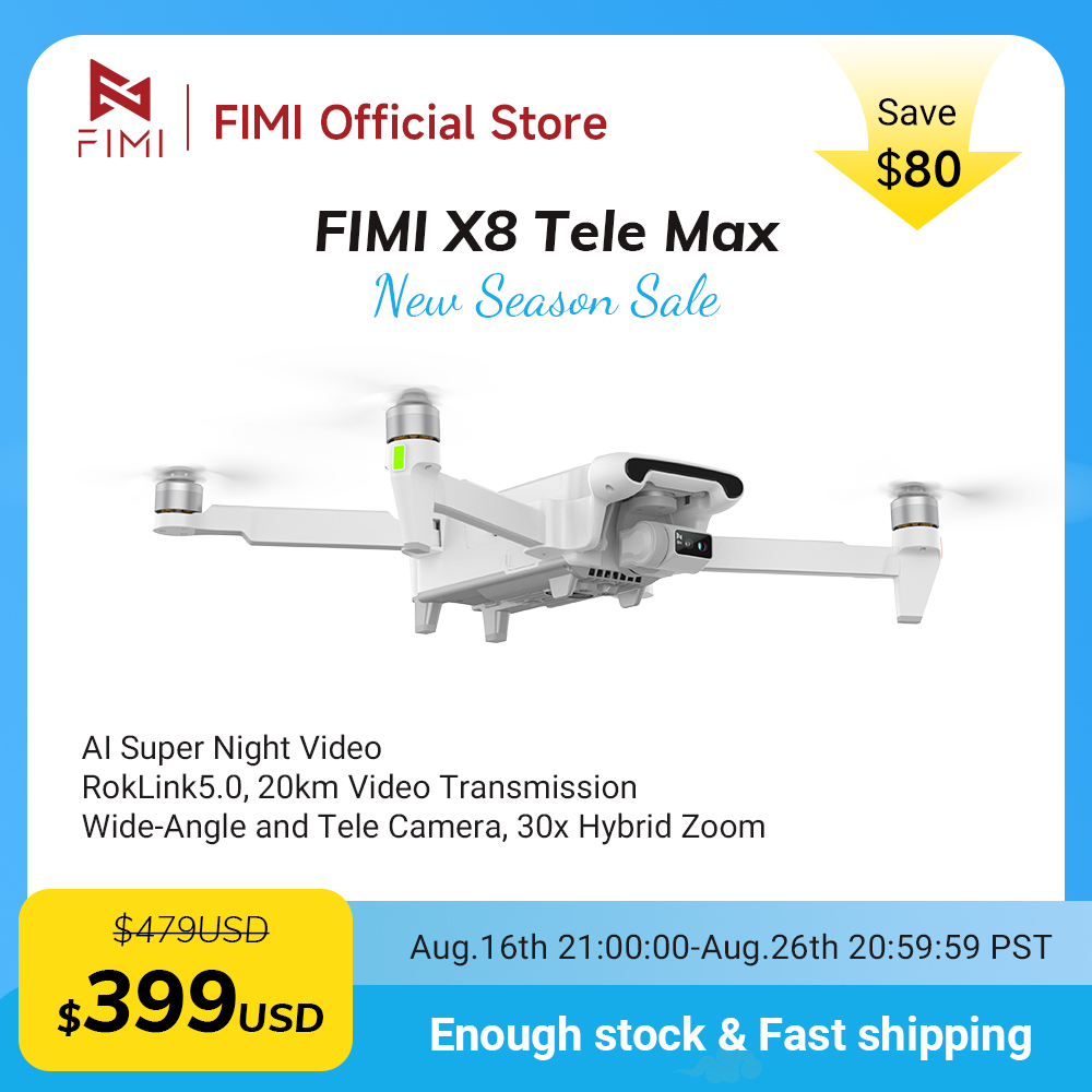 Новый дрон FIMI X8 Tele Max с  – обзор и цена Drone Camera Wide Angle