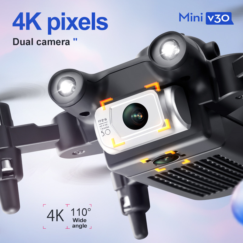 Мини V30 WiFi FPV Дрон с двойн – обзор и цена Drone Camera Hd