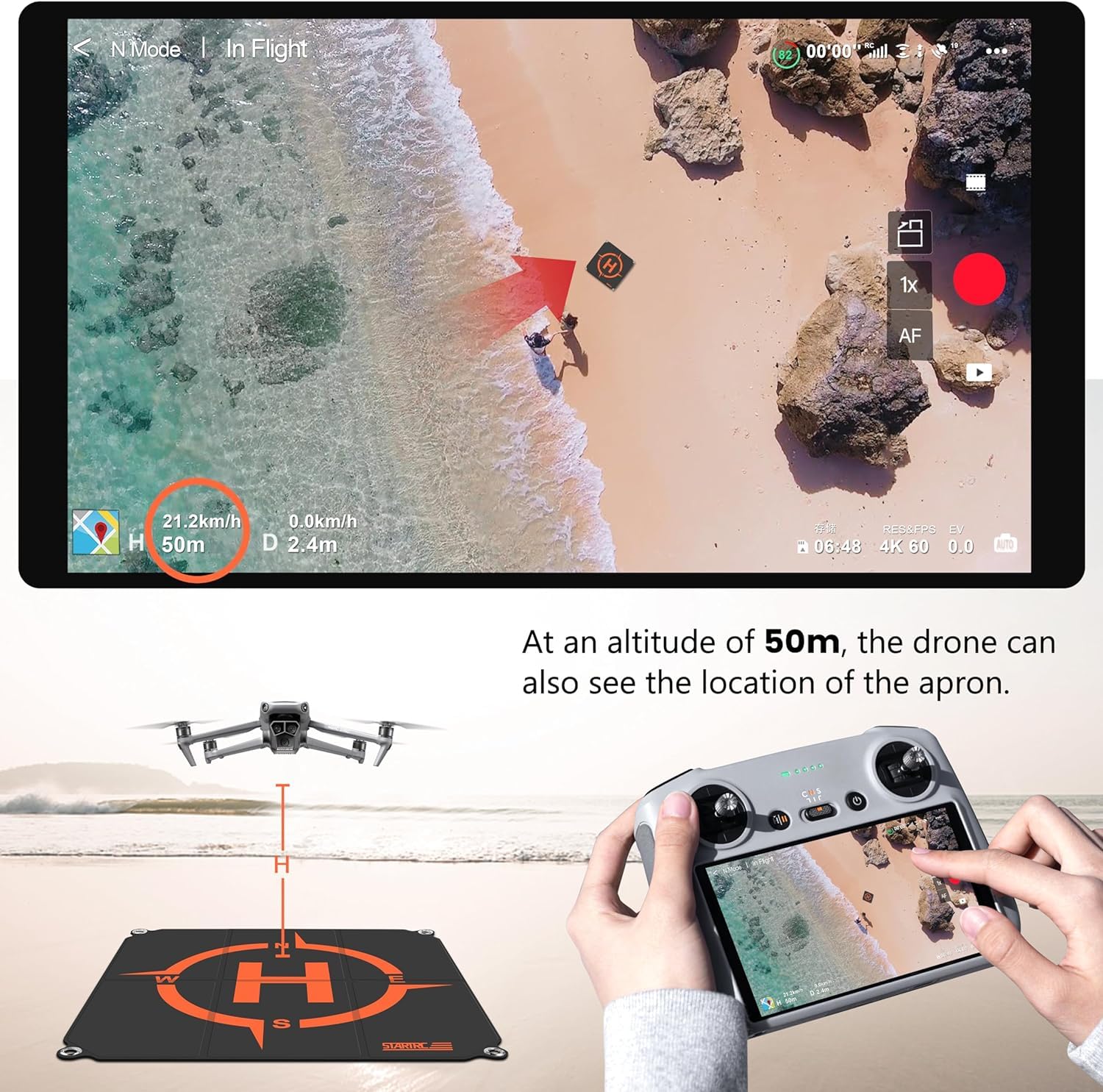 Универсальная складная платфор – обзор и цена Dji Drone Air 3