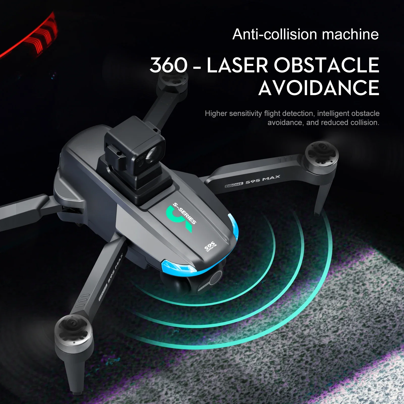 НОВЫЙ S9S MAX MINI Drone 4K 2- – обзор и цена Drone Camera With Gimbal