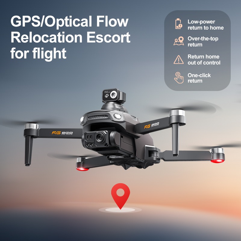 НОВЫЙ Дрон RG800 MAX 1080P HD- – обзор и цена Drone Camera With Gimbal