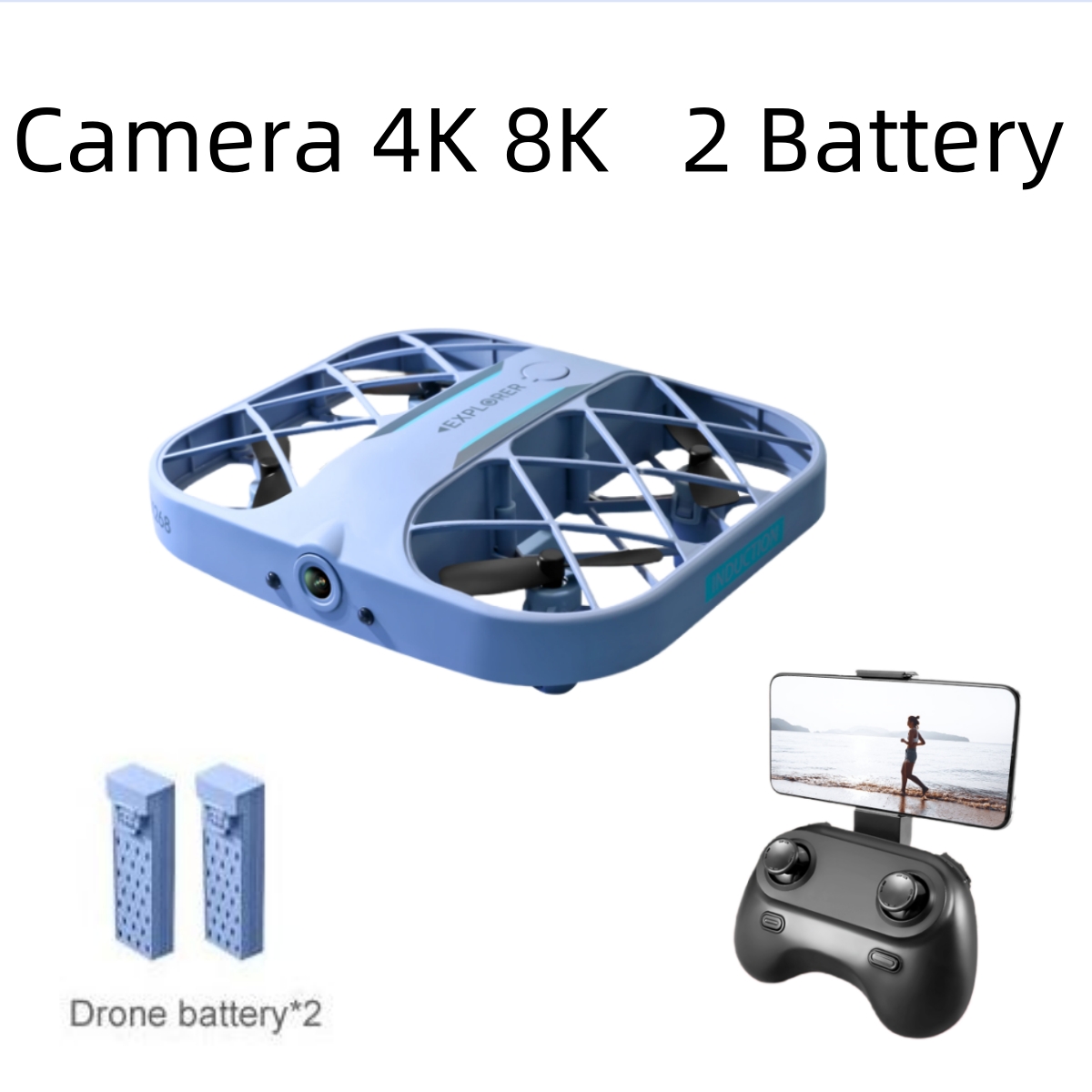 JJRC H107 FPV RC дрон с 2 бата – обзор и цена Drone Camera Hd